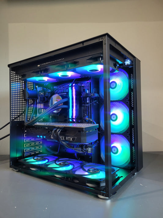 INFINITY Intel Core i9 12900KF, NVIDIA RTX 3080 TI, 32GB DDR4 3600MHZ Corsair Vengeance, AIO Water Cooling, 1TB NVME, WiFi 5400MPS and Bluetooth