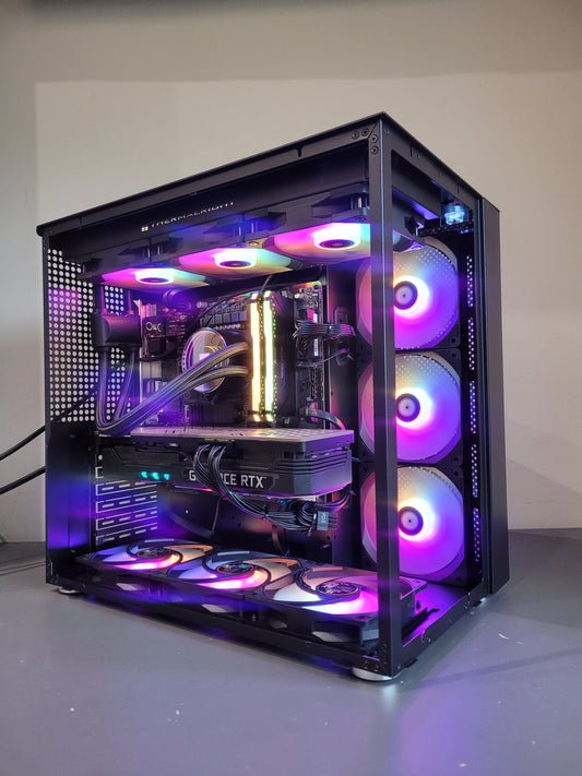 INFINITY Intel Core i9 12900KF, NVIDIA RTX 3080 TI, 32GB DDR4 3600MHZ Corsair Vengeance, AIO Water Cooling, 1TB NVME, WiFi 5400MPS and Bluetooth