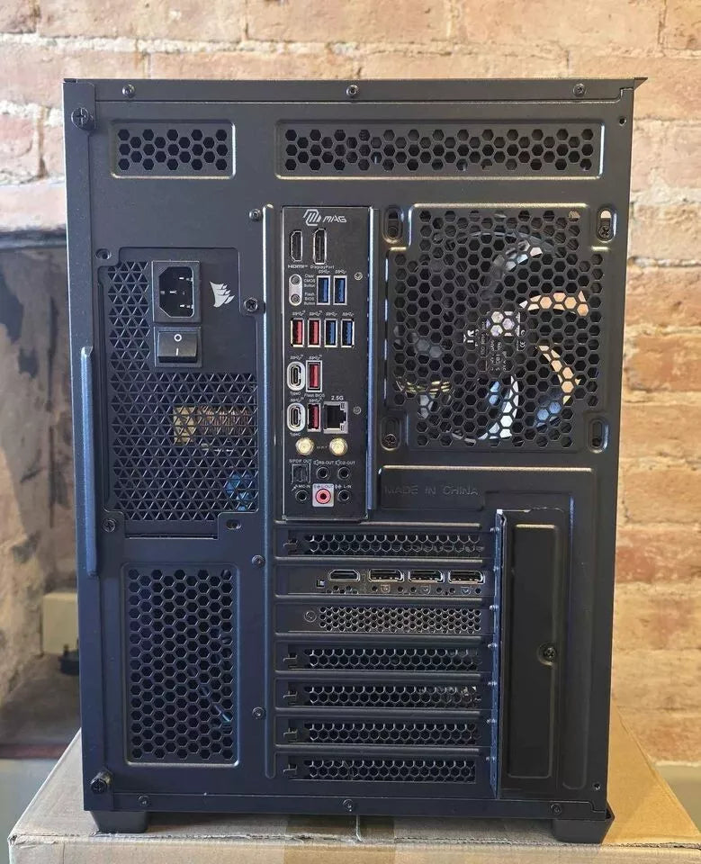 Intel Core i9 14900KF, NVIDIA RTX 4070 TI Super, 32GB DDR5 Gaming System